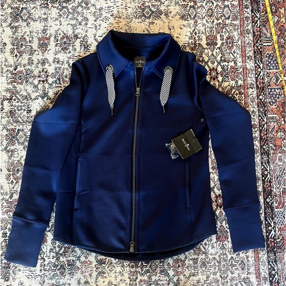 NWT WOMEN'S BELYN KEY GROMMET JACKET, SIZE: S, COLOR: INK (J496) - Picture 1 of 5